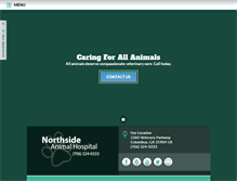 Tablet Screenshot of northsideanimalhospital.org